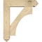 Ekena Millwork Westlake Arts and Crafts Rough Sawn Bracket w/ Offset Brace, Douglas Fir, 6"W x 22"D x 26"H BKT0604X22X26WTL03RDF - alternate 4